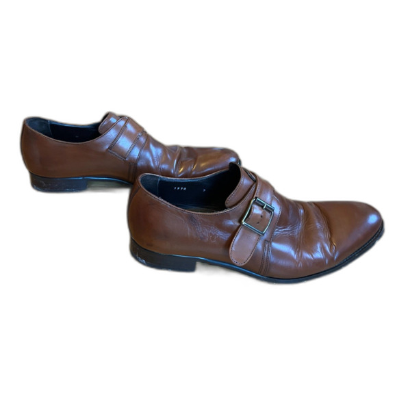 To Boot New York Brown Adam Derrick Oxford Leather Dress Shoes Mens Size 9 - Picture 2 of 8